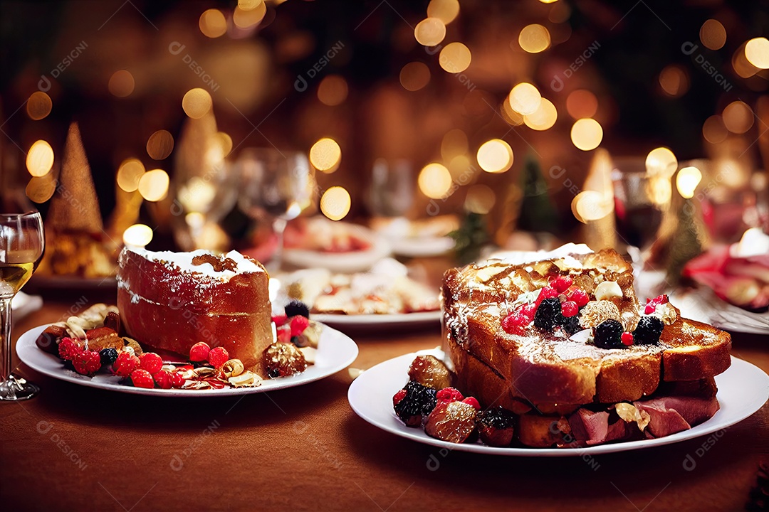 Ilustração sobre o natal.