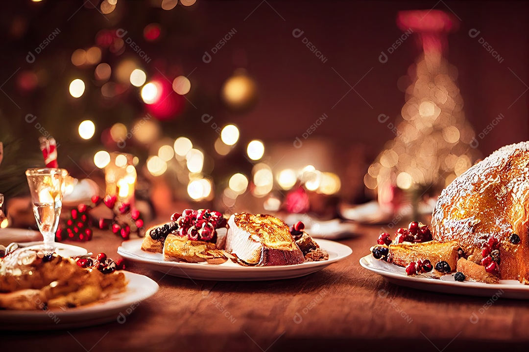 Ilustração sobre o natal.