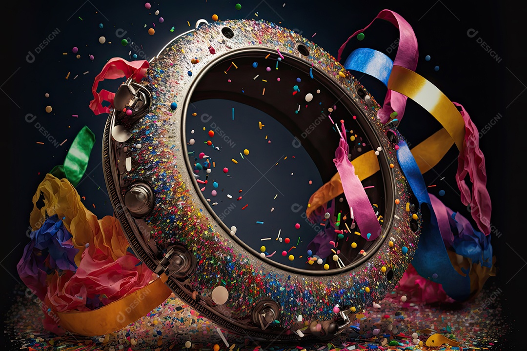 ilustração de carnaval