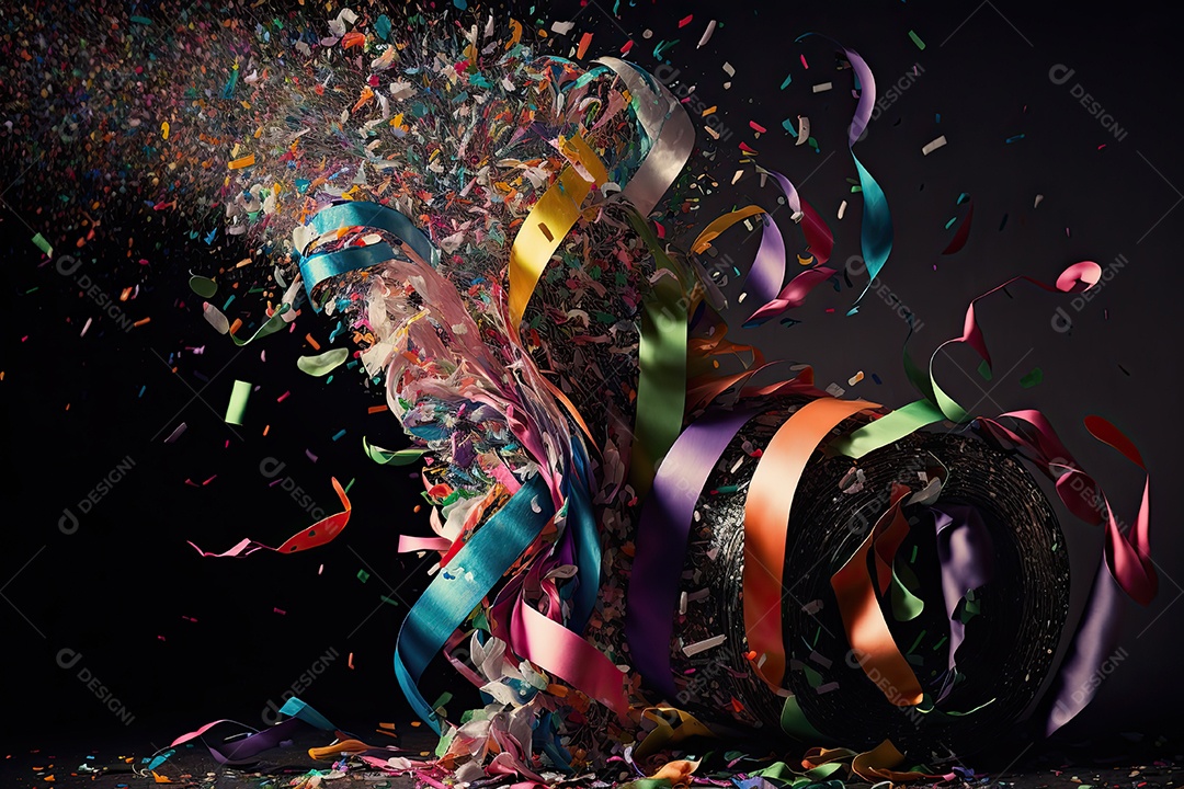 ilustração de carnaval