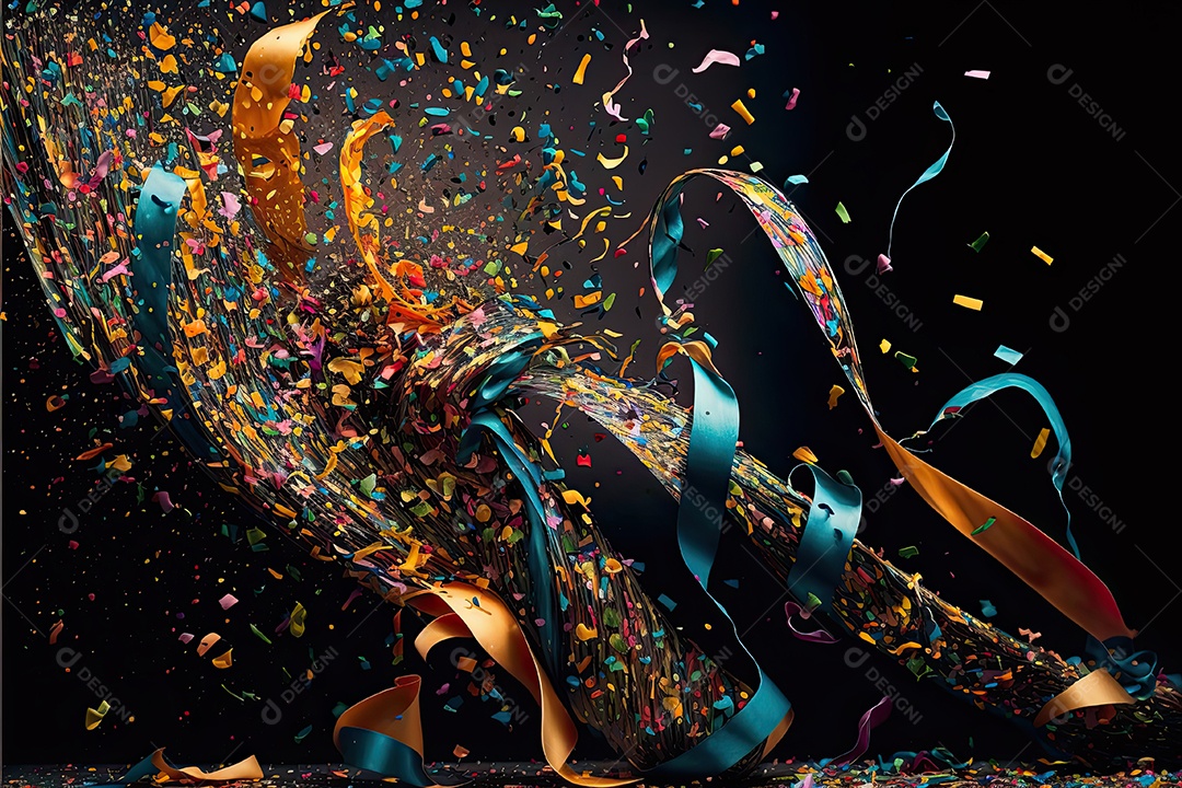 ilustração de carnaval