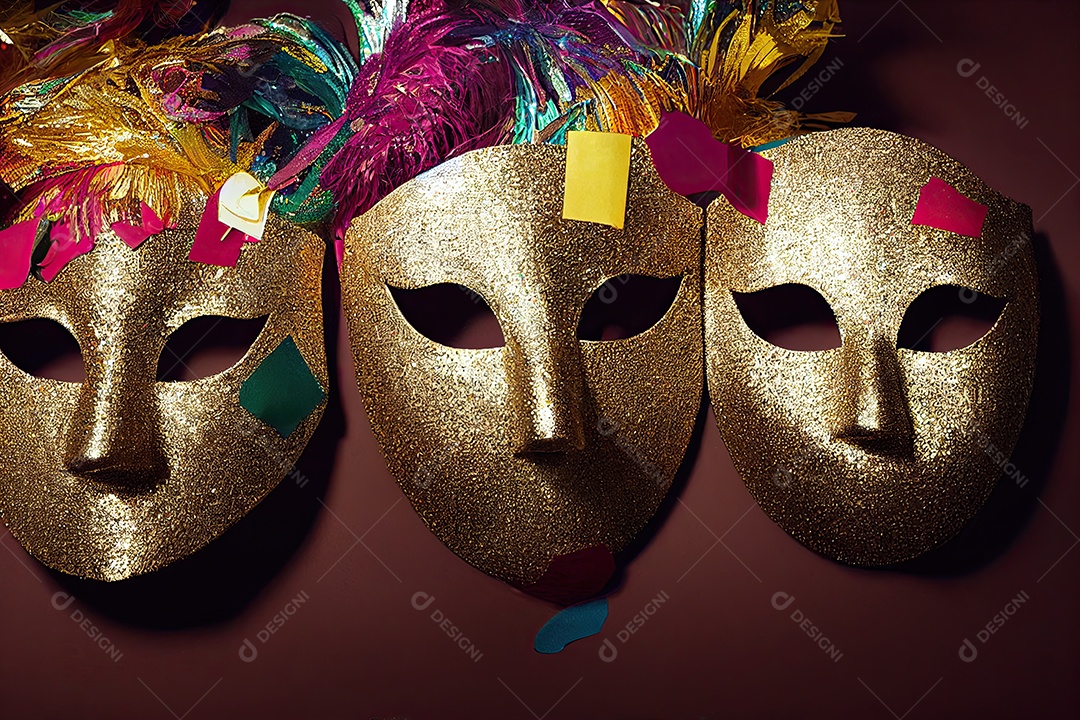 ilustração de carnaval