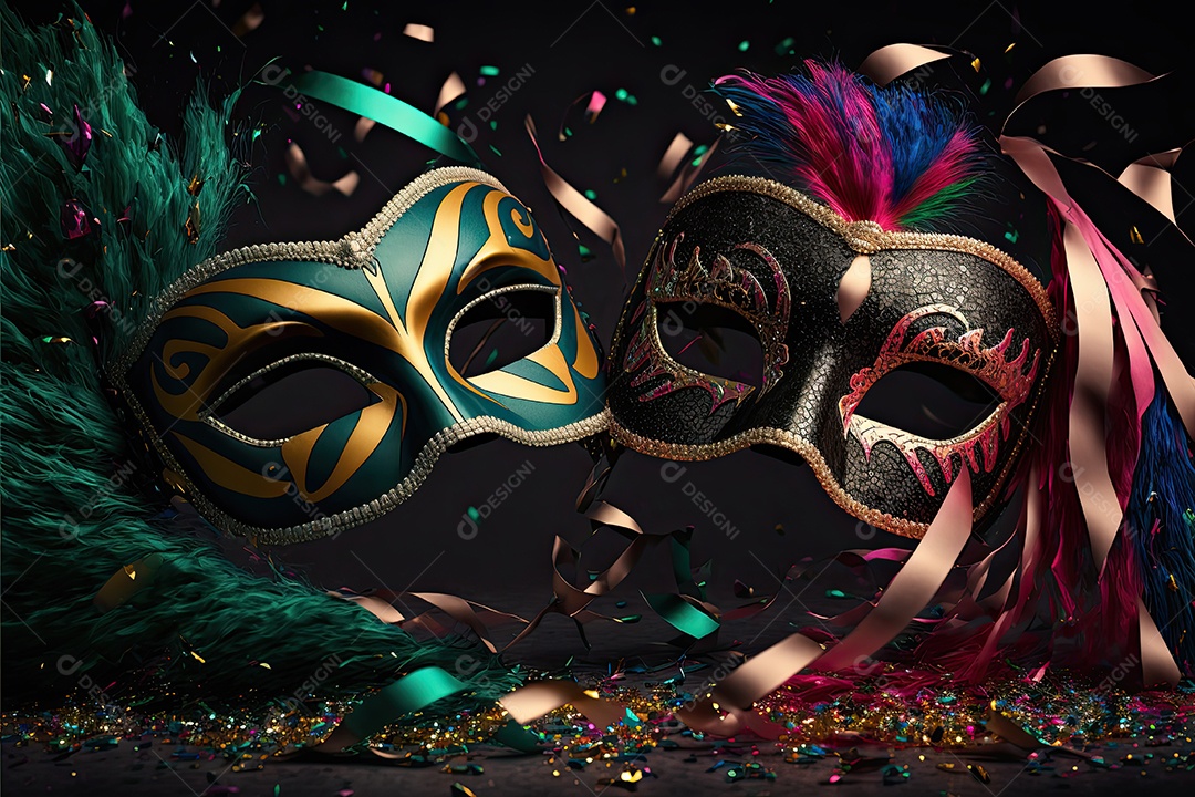 ilustração de carnaval