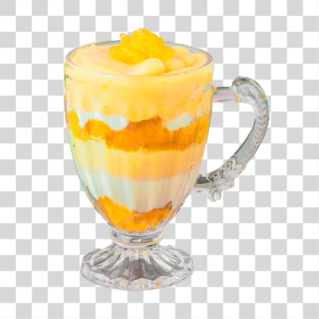 Bolo no Copo PNG Transparente