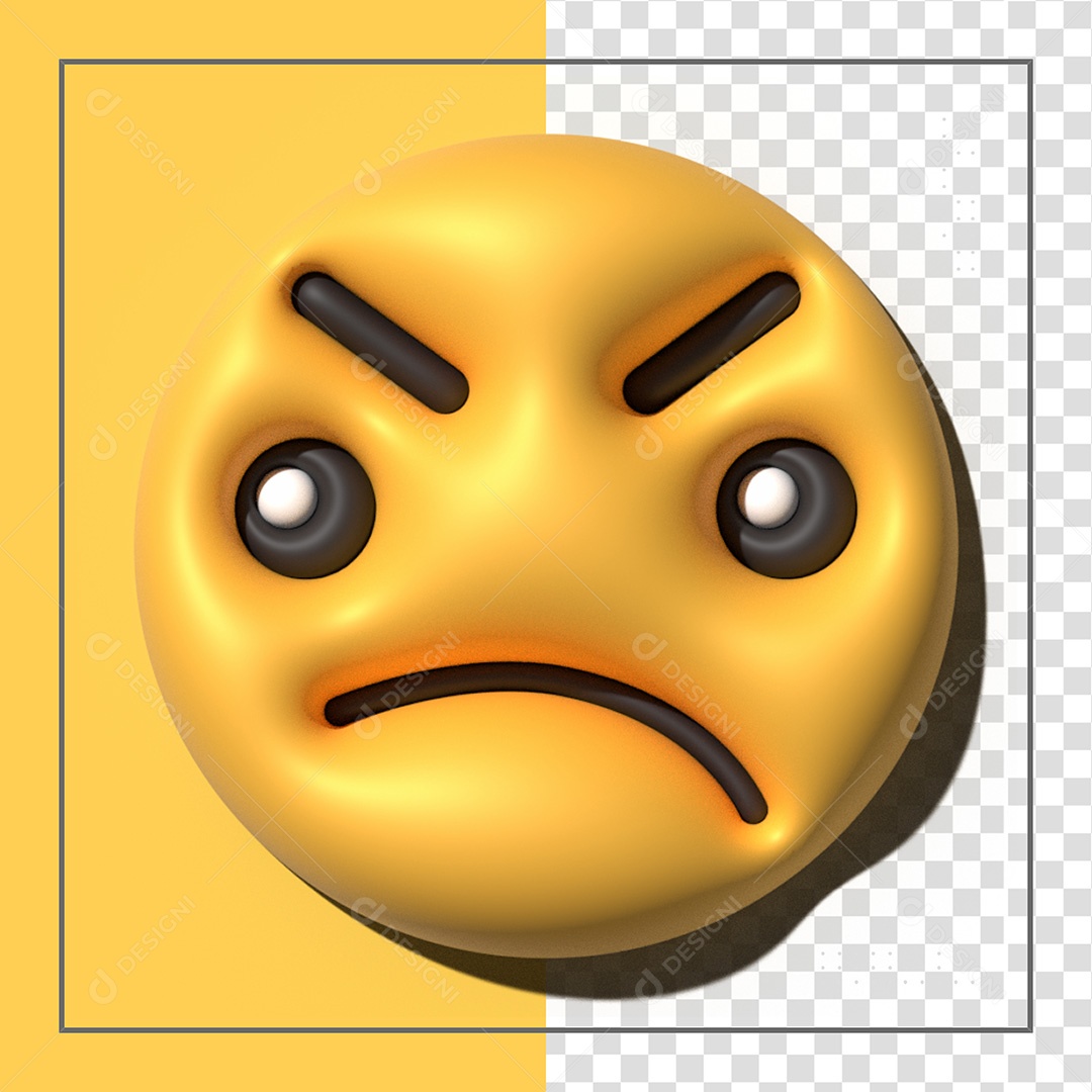 Emoji 3D Elemento Para Composição PSD