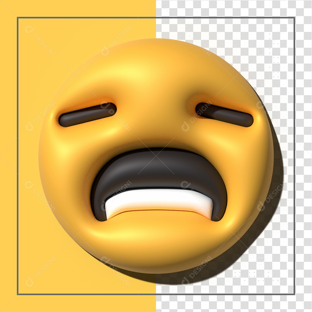 Emoji 3D Elemento Para Composição PSD