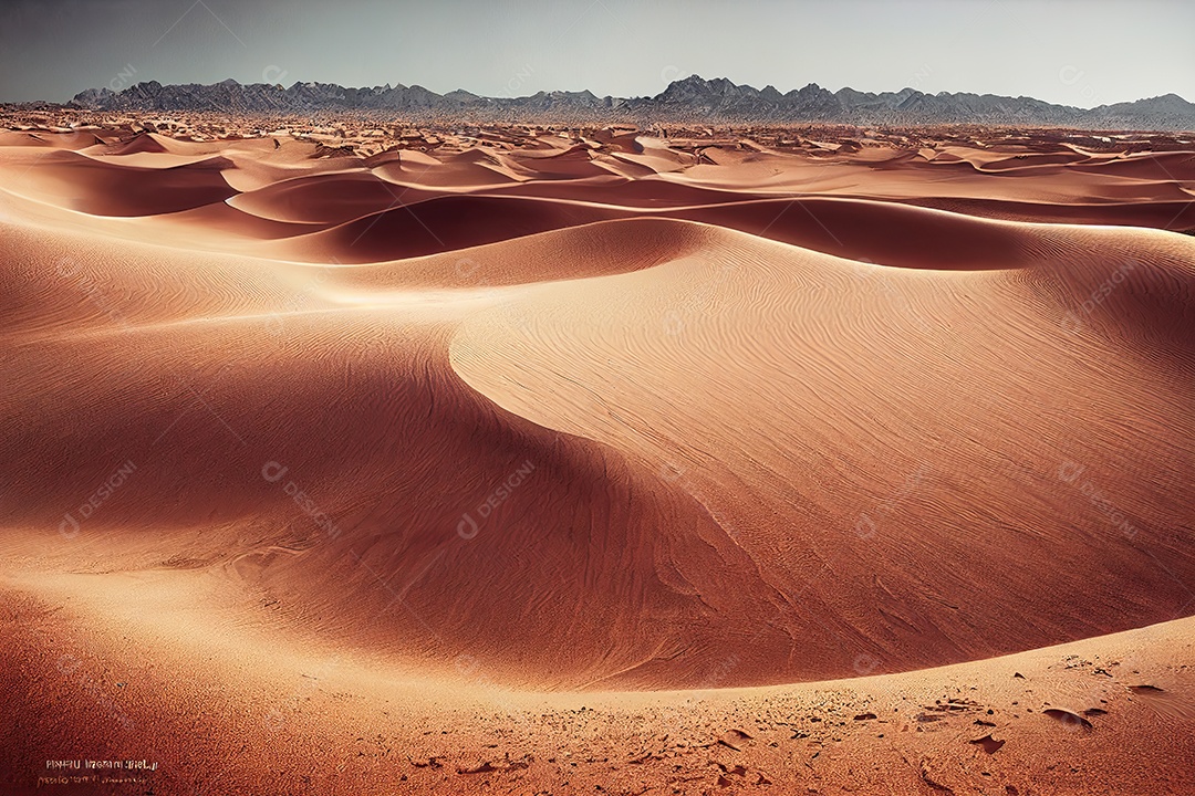 ilustração do deserto