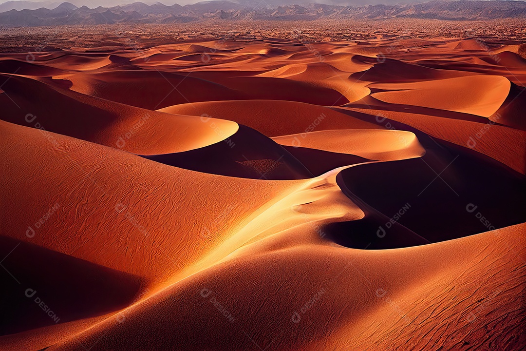 ilustração do deserto