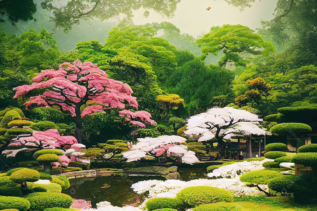 Jardim japonês