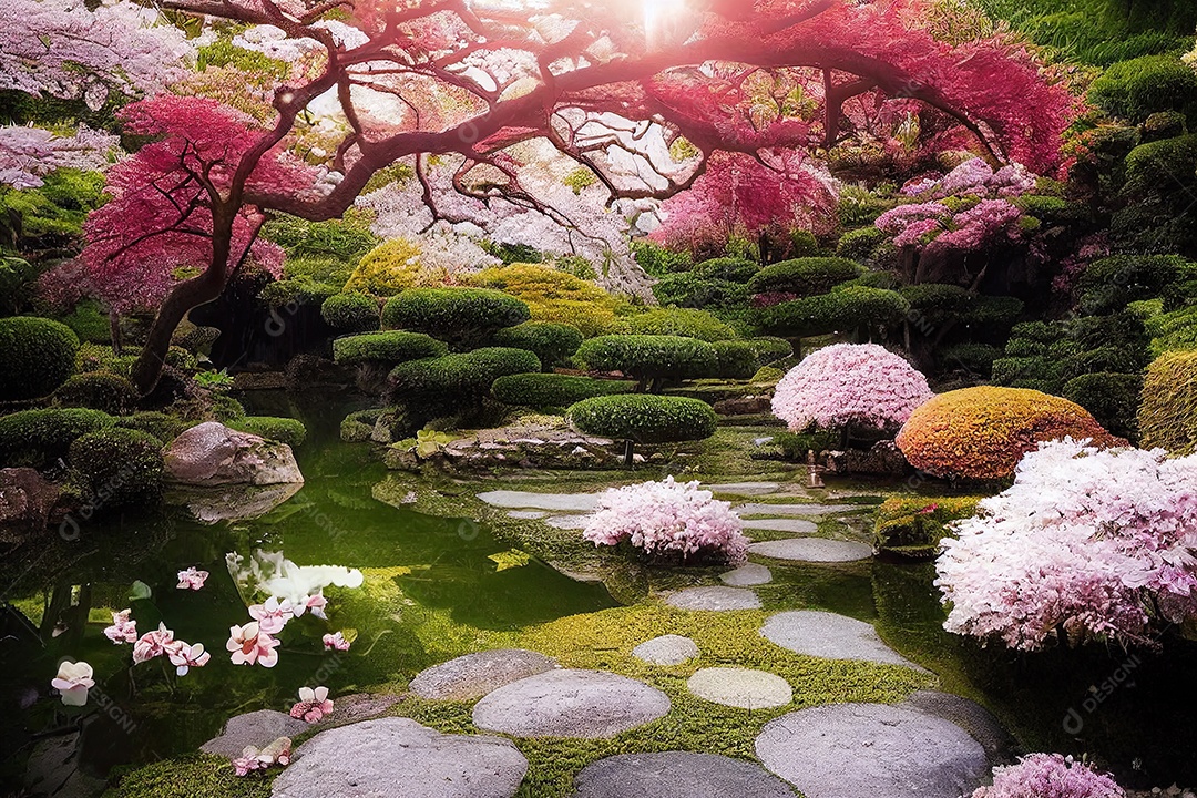 jardim japonês