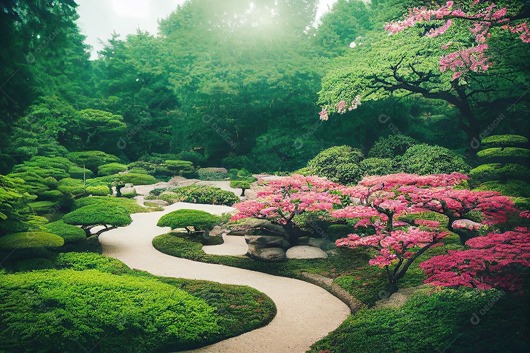 Jardim japonês