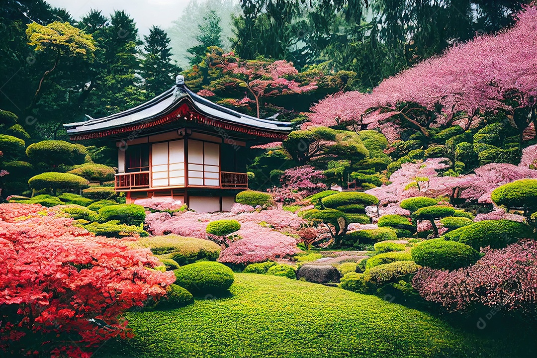 Jardim japonês