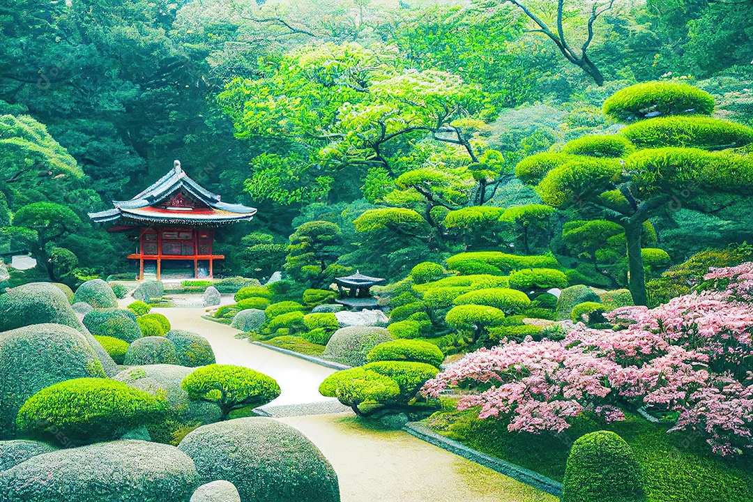 Jardim japonês