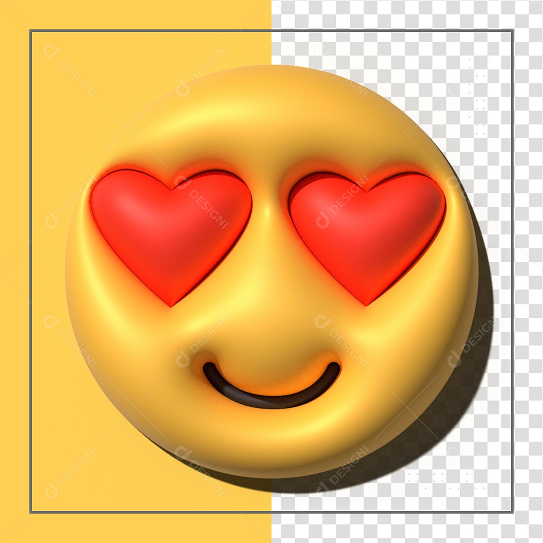 Emoji 3D Elemento Para Composição PSD