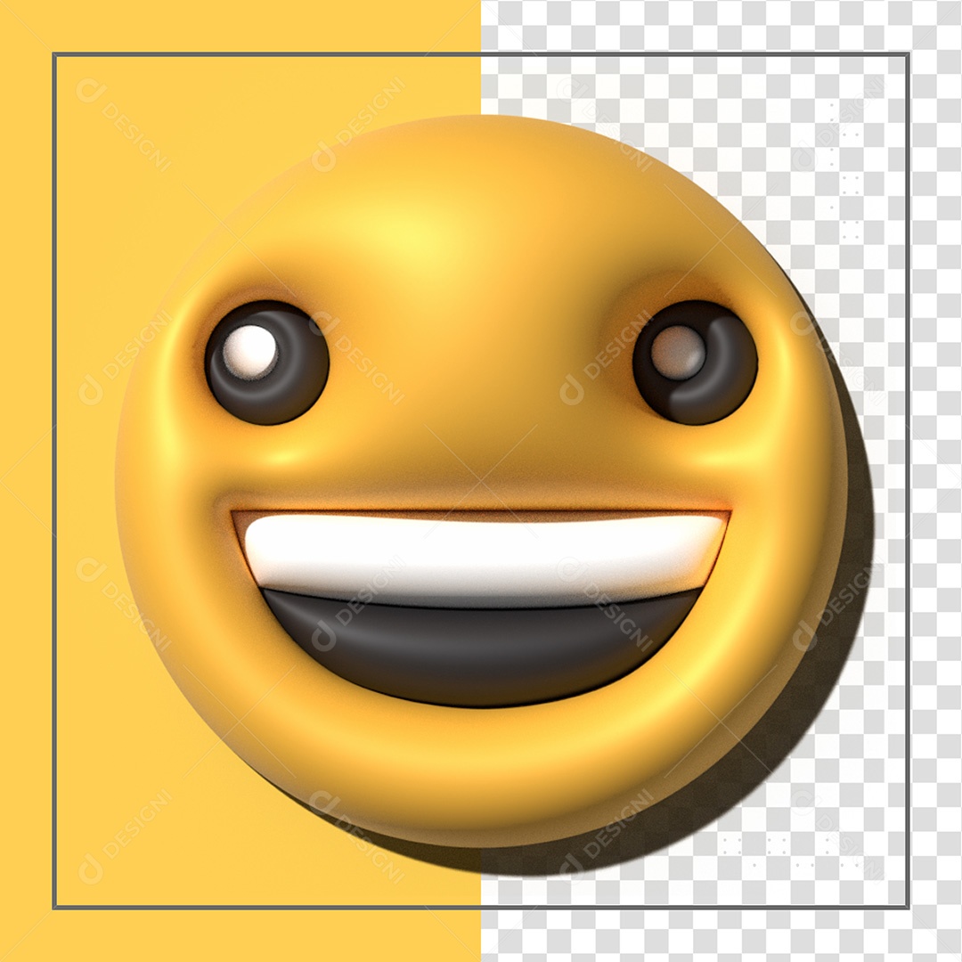 Emoji 3D Elemento Para Composição PSD