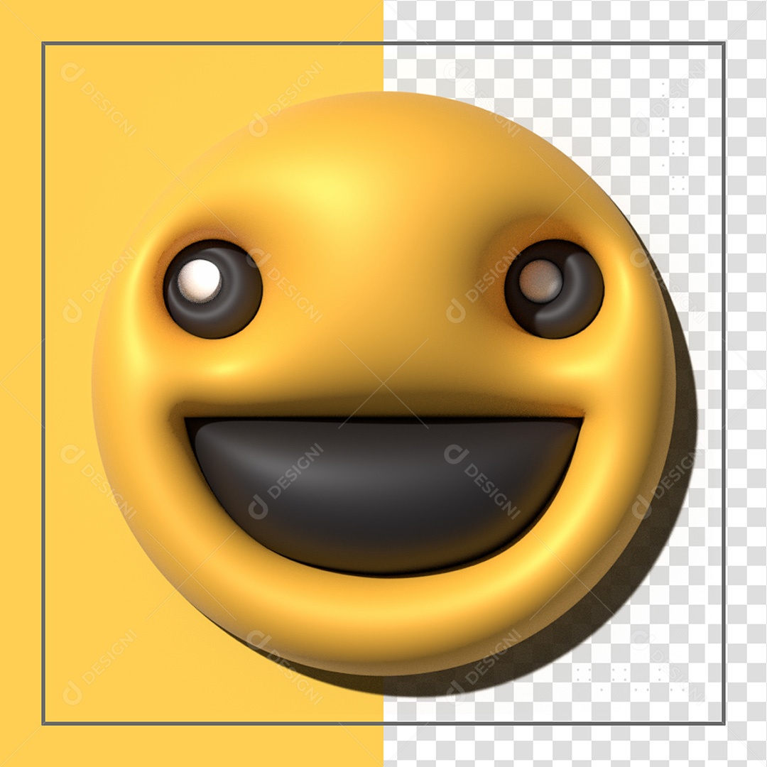 Emoji 3D Elemento Para Composição PSD
