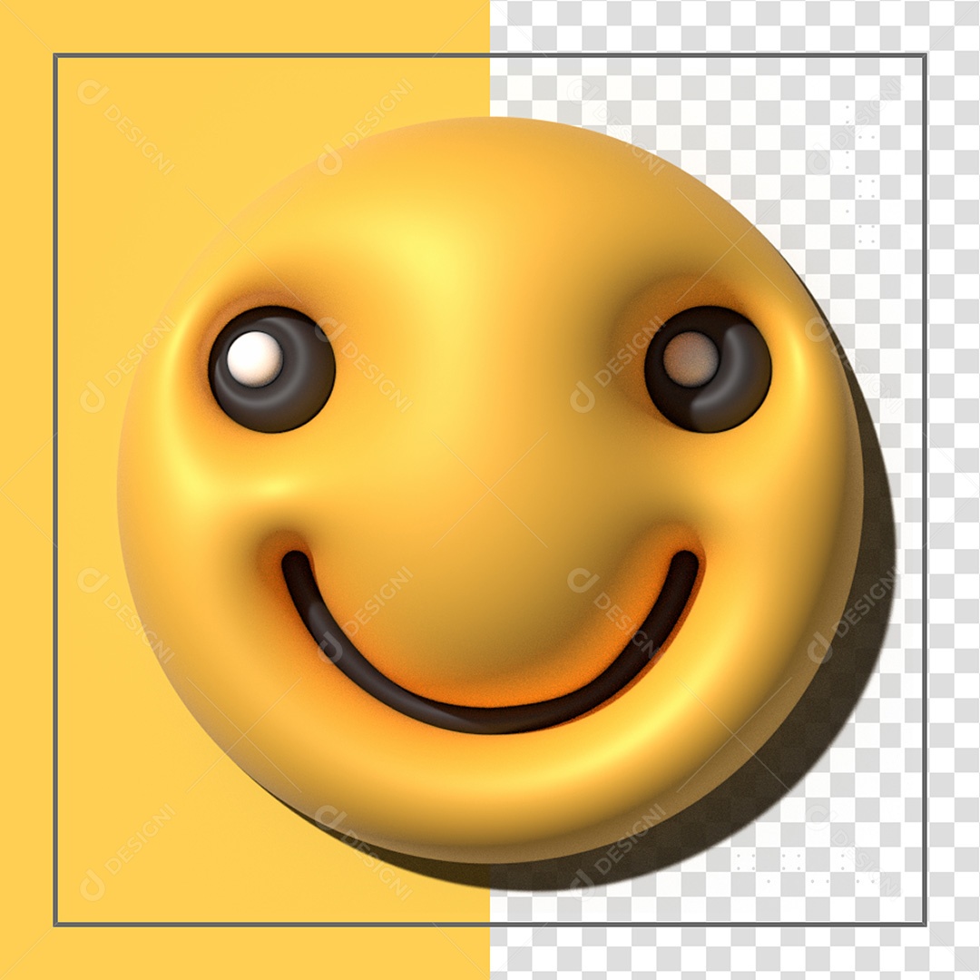Emoji 3D Elemento Para Composição PSD