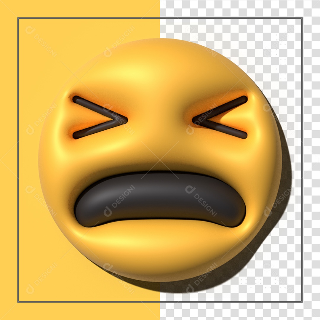 Emoji 3D Elemento Para Composição PSD