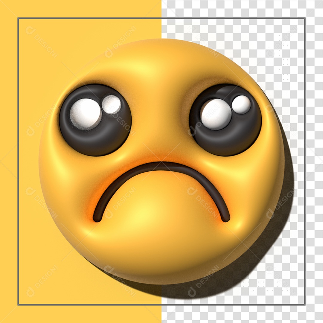 Emoji 3D Elemento Para Composição PSD