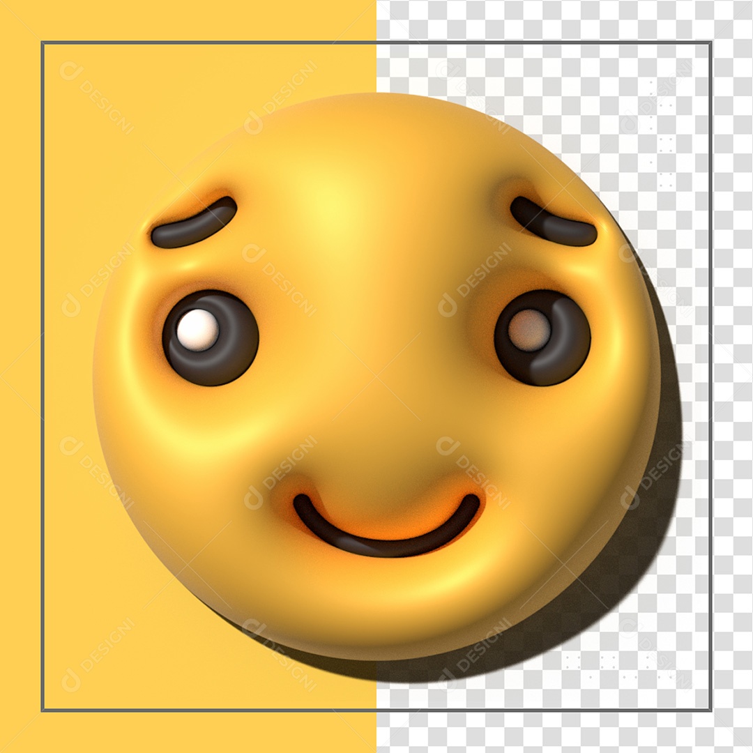 Emoji 3D Elemento Para Composição PSD
