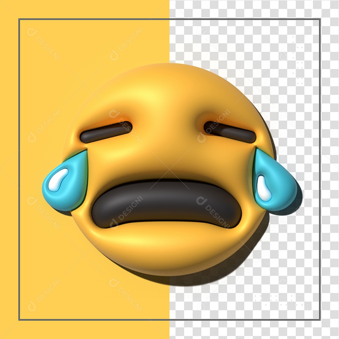 Emoji 3D Elemento Para Composição PSD
