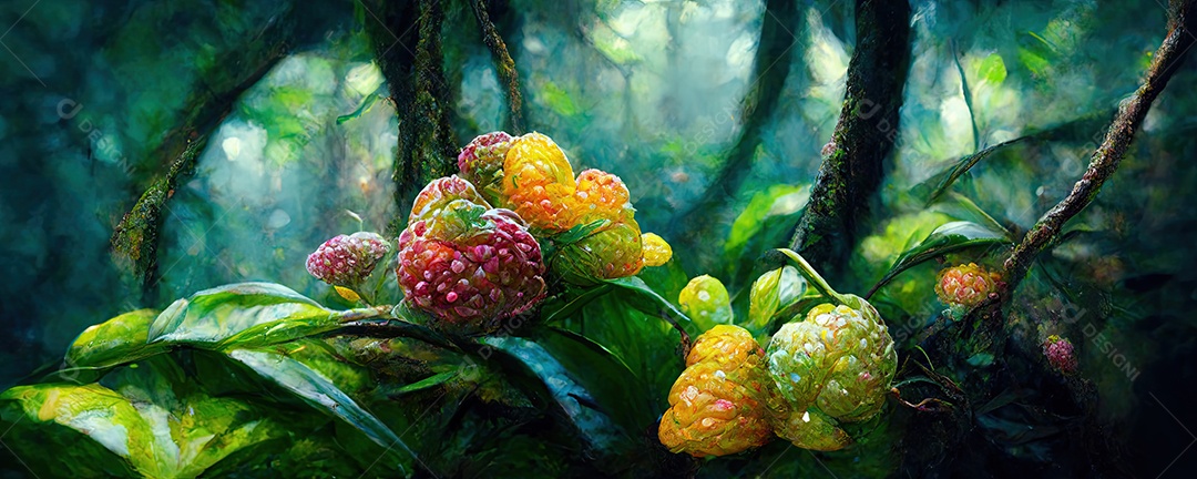 Enchanted Rainforest Illustration