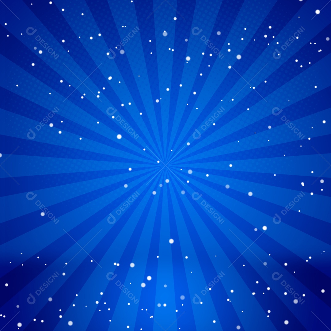 Background Abstrato Azul de Natal PSD