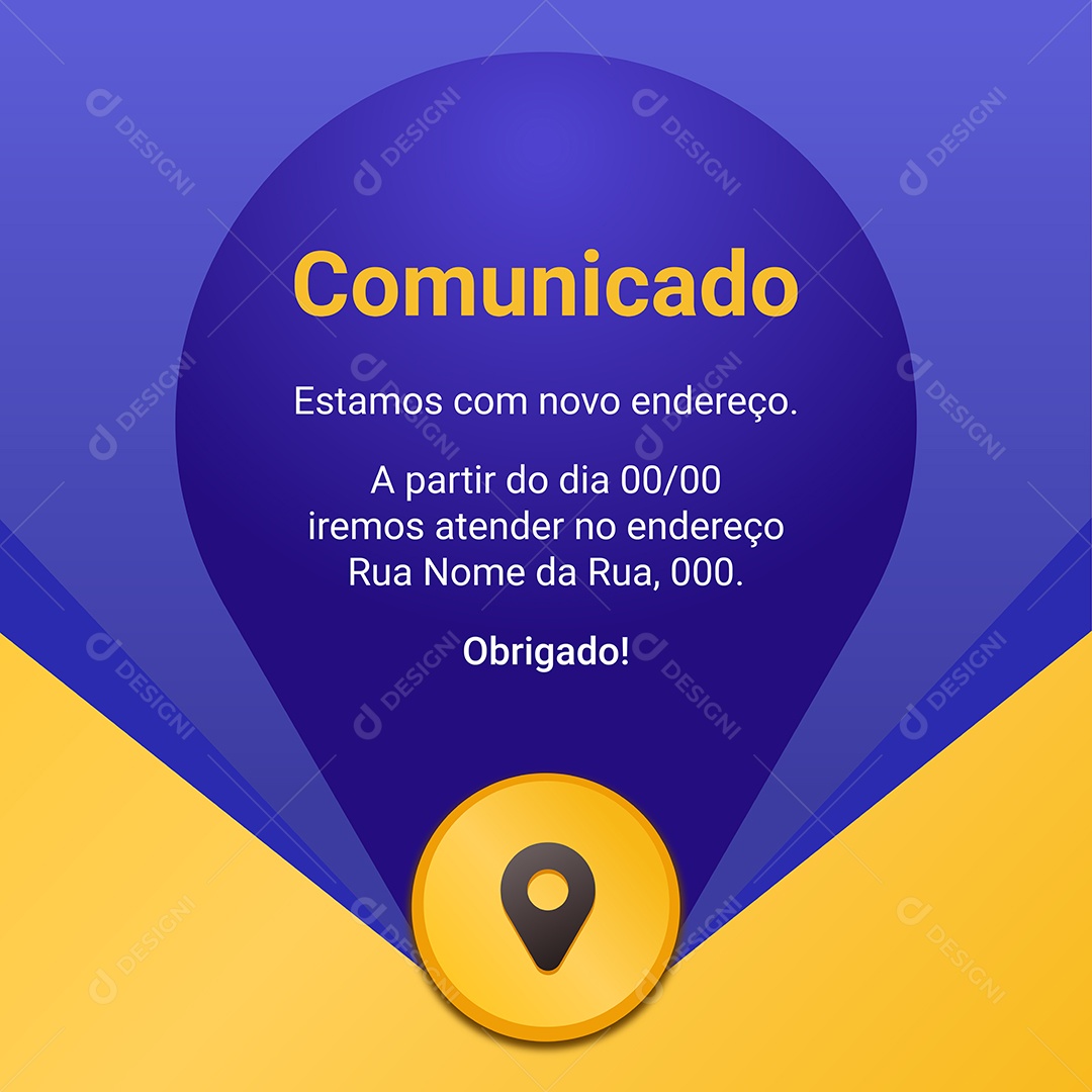 Comunicado Ilustração Vetor EPS