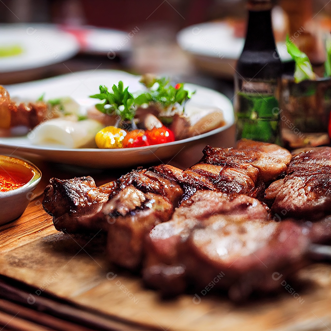 Melhor churrasco brasileiro de todos os tempos, carne deliciosa e suculenta