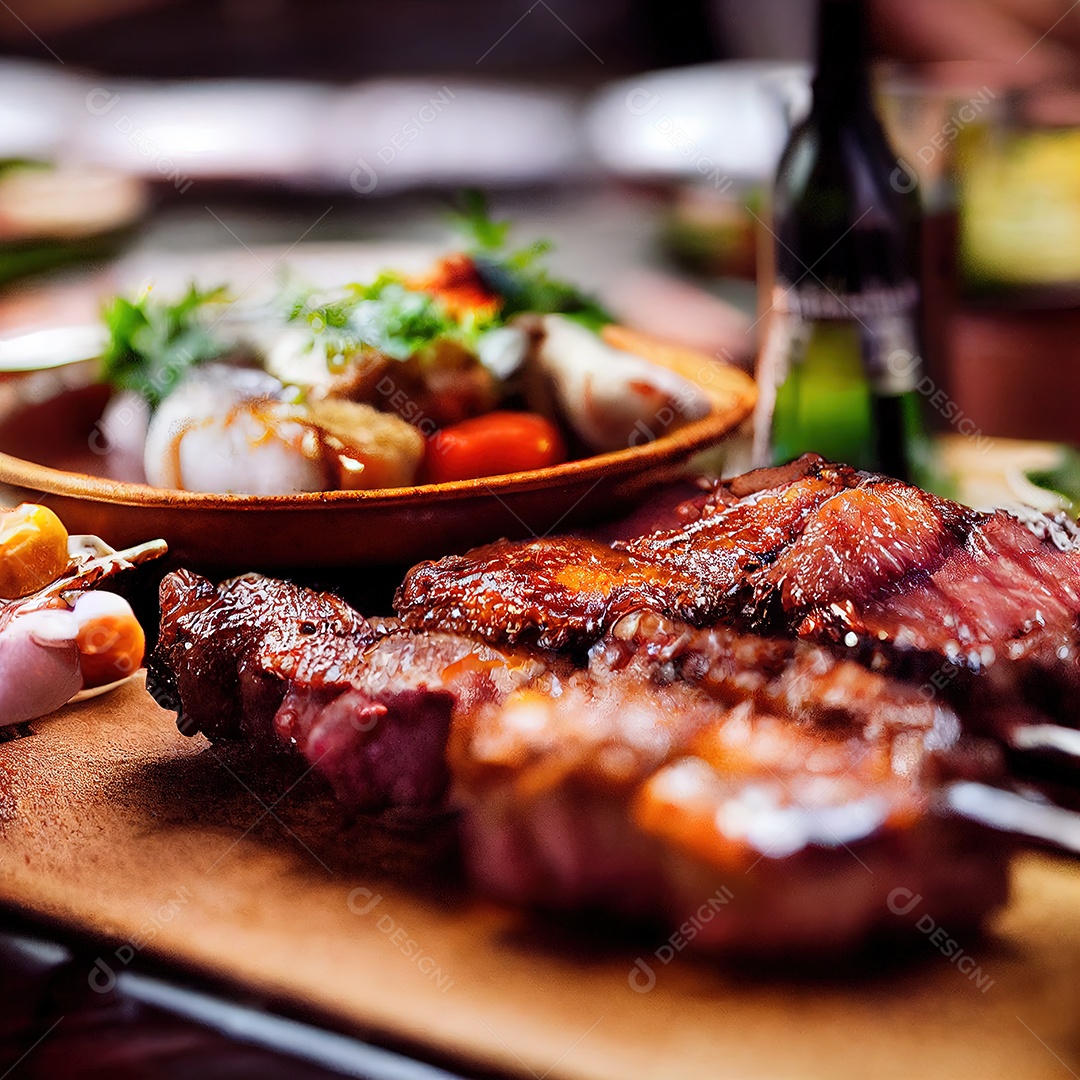 Melhor churrasco brasileiro de todos os tempos, carne deliciosa e suculenta