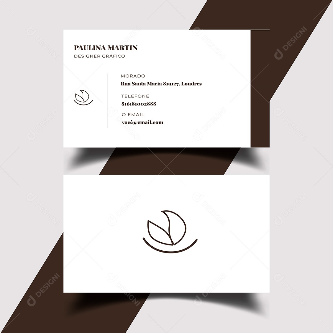 Cartão de Visita EPS Editável