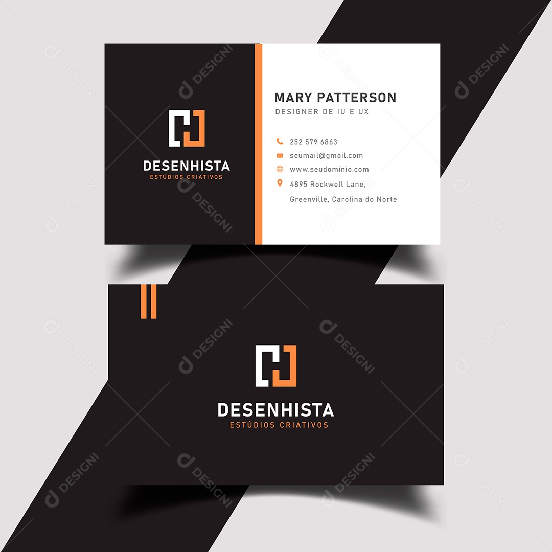 Cartão de Visita EPS Editável