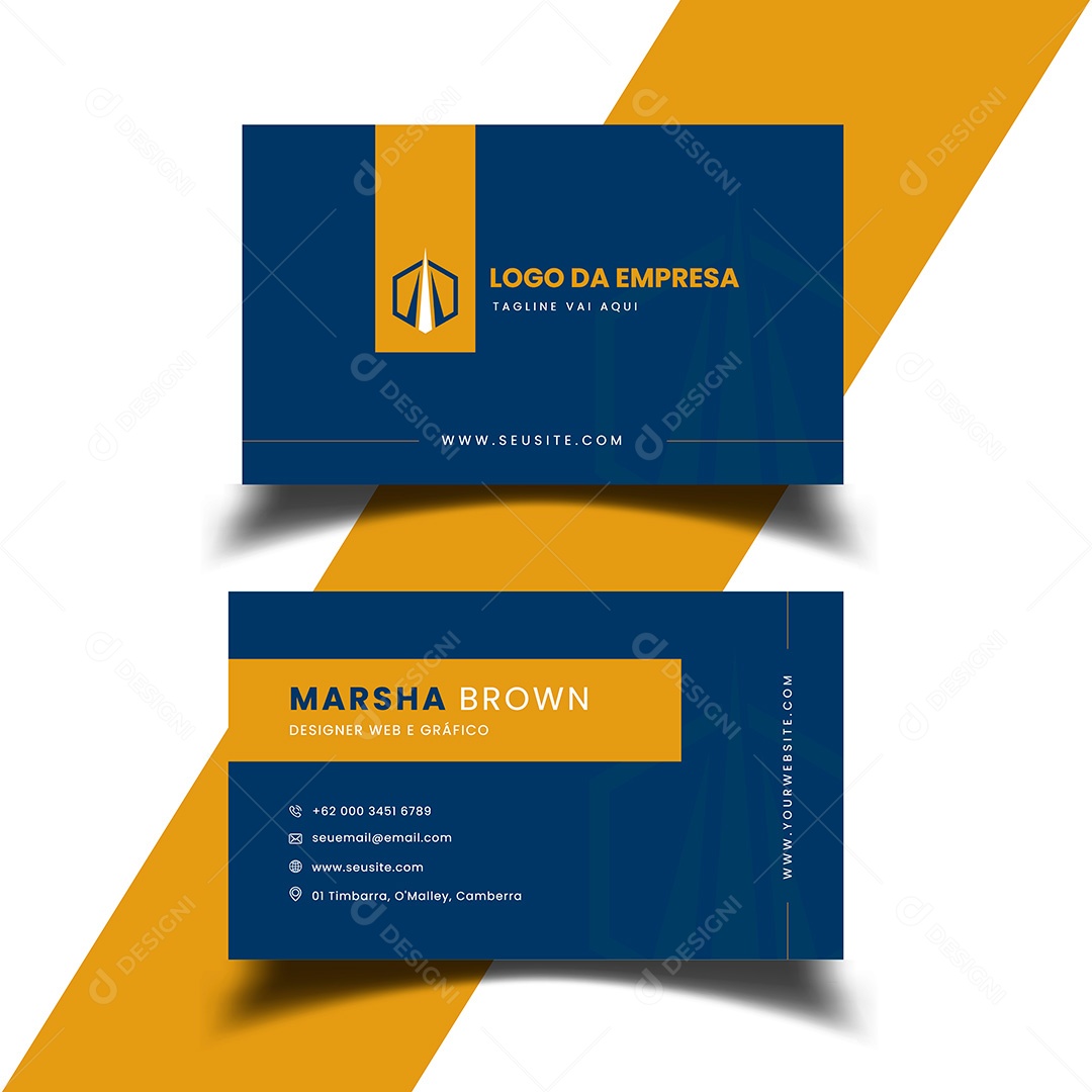 Cartão de Visita EPS Editável