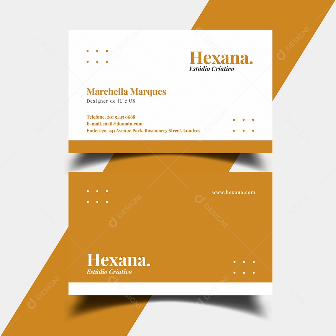 Cartão de Visita EPS Editável