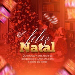 Post Feliz Natal PSD Social Media PSD Editável