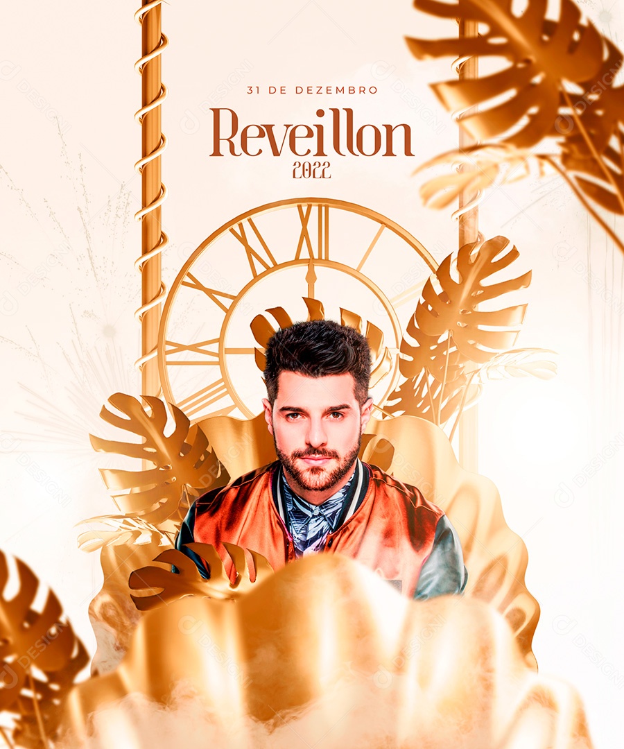 Flyer Réveillon Alok Social Media PSD Editável