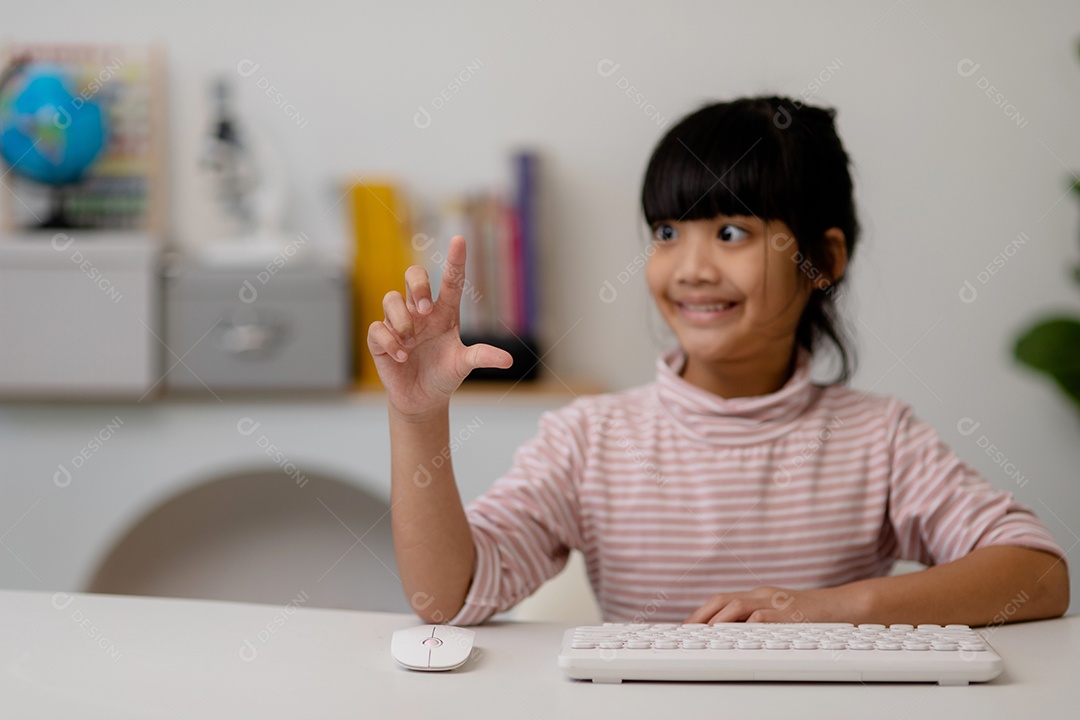 educação escola e conceito de tela imaginária