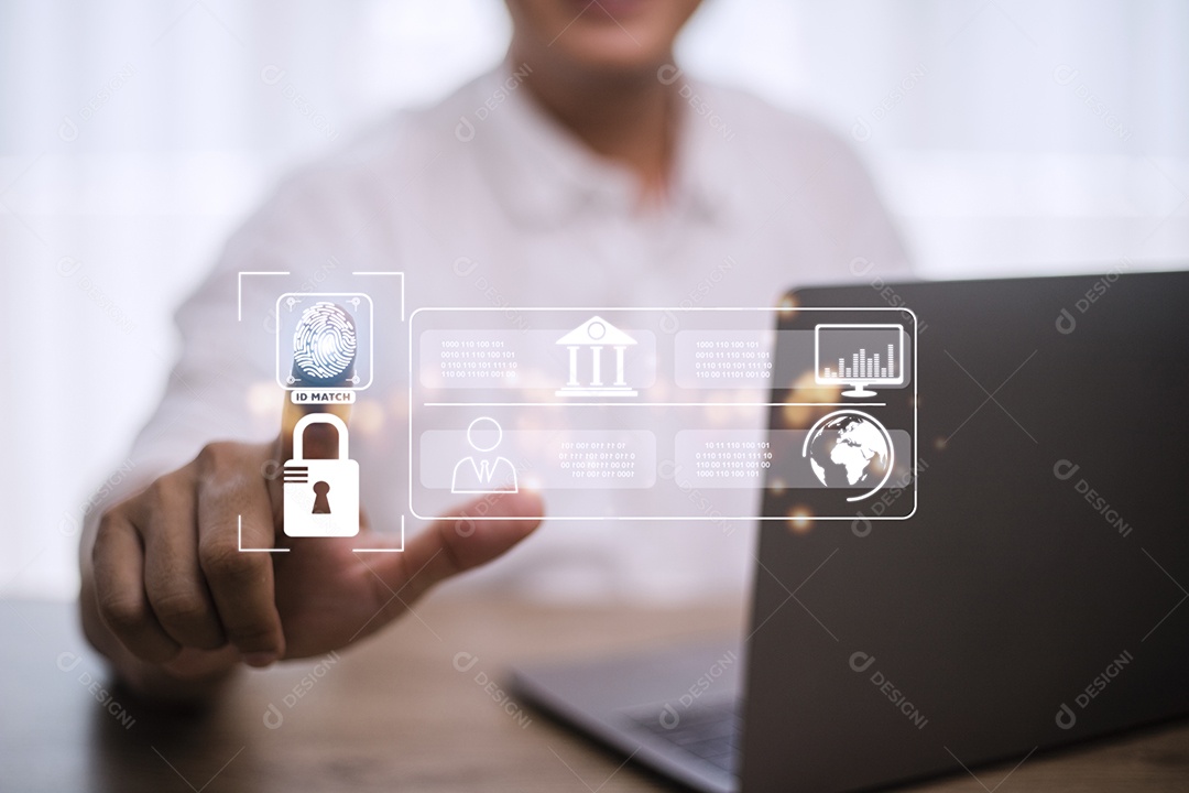 Proteção cibernética Segurança de dados Privacidade na Internet Tecnologia da Internet