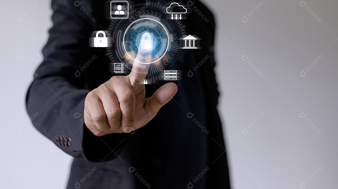 Proteção cibernética Segurança de dados Privacidade na Internet Tecnologia da Internet