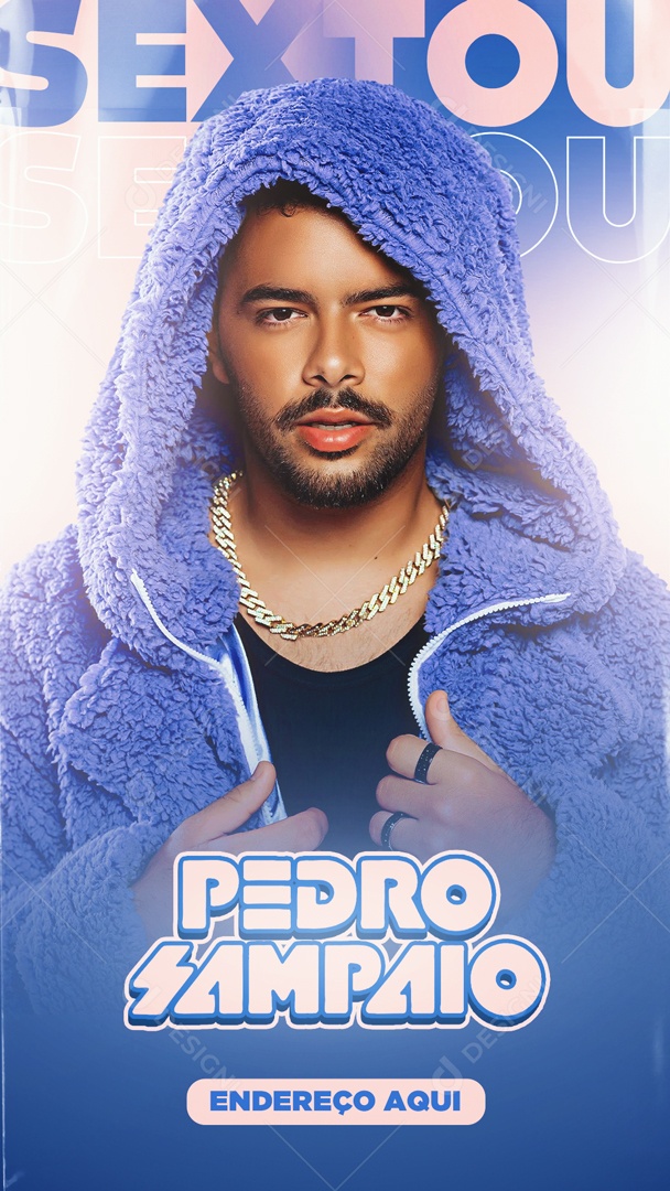 Story Flyer Pedro Sampaio Social Media PSD Editável
