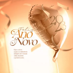 Feliz Ano Novo 2023 Social Media PSD Editável