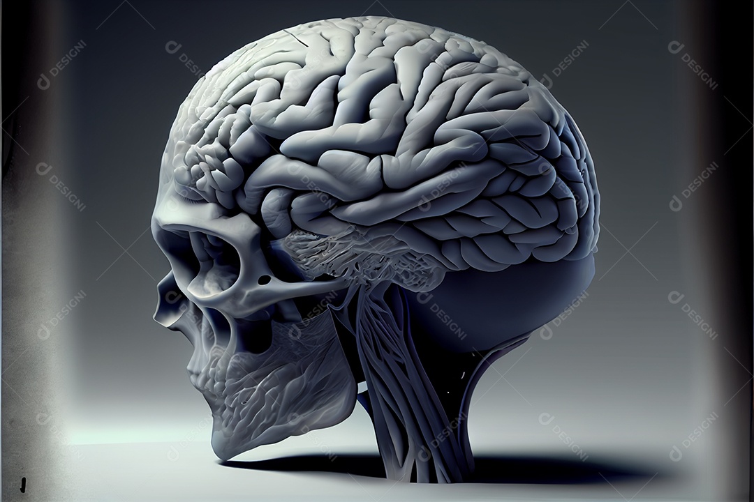 Câncer cérebro Dia Mundial do Câncer 04 de fevereiro renderizar realidade virtual