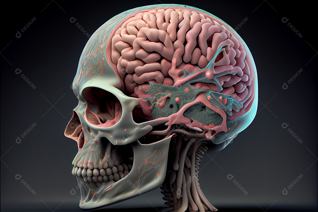 Mulher é câncer, dia mundial do câncer 04 de fevereiro renderizar realidade virtual