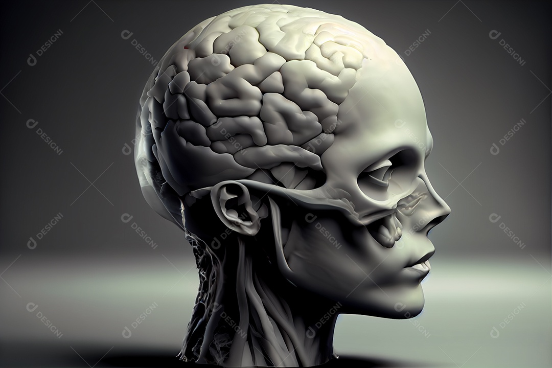 Mulher é câncer, dia mundial do câncer 04 de fevereiro renderizar realidade virtual