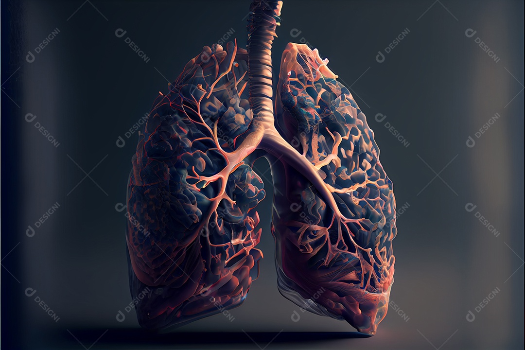 Câncer de fígado Dia Mundial do Câncer realista 04 de fevereiro renderizar realidade virtual