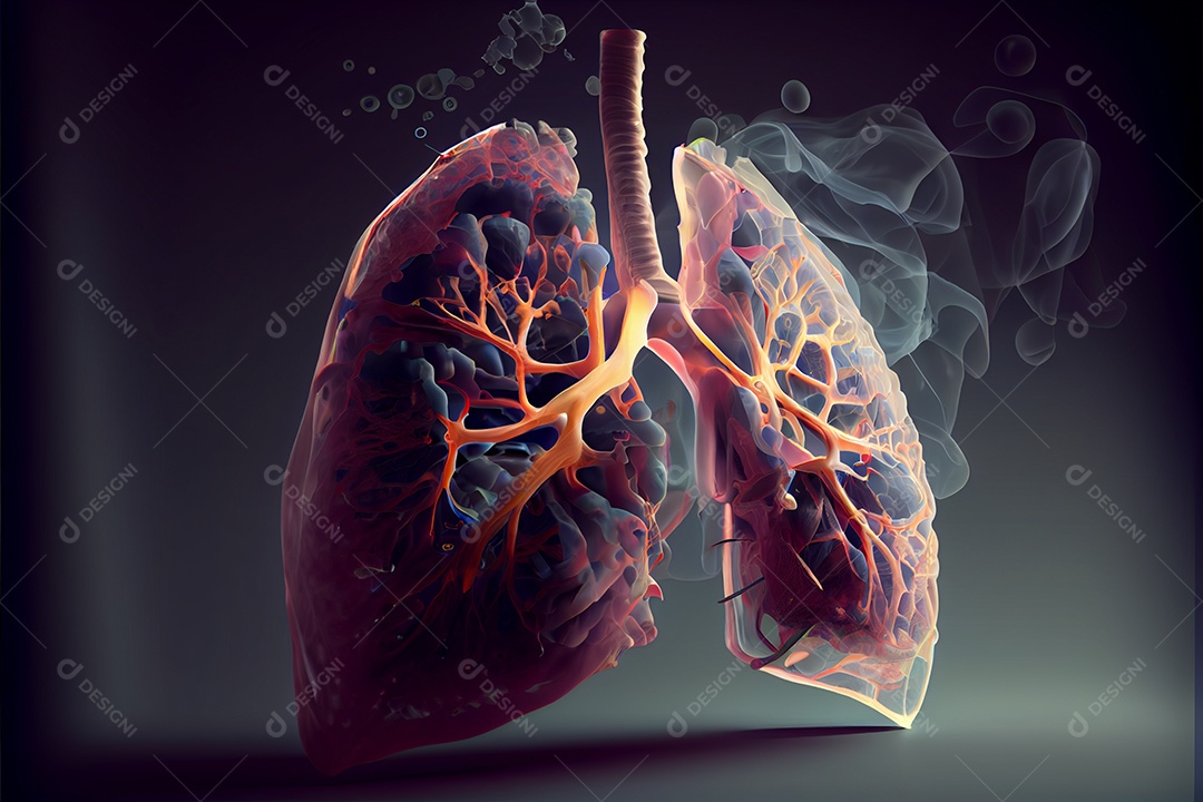 Câncer de fígado Dia Mundial do Câncer realista 04 de fevereiro renderizar realidade virtual