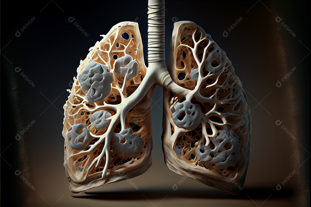 Câncer de fígado Dia Mundial do Câncer realista 04 de fevereiro renderizar realidade virtual