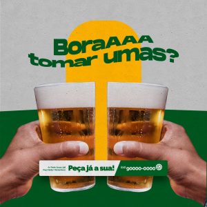 Bora Tomar Umas? Distribuidora de Bebidas Social Media PSD Editável