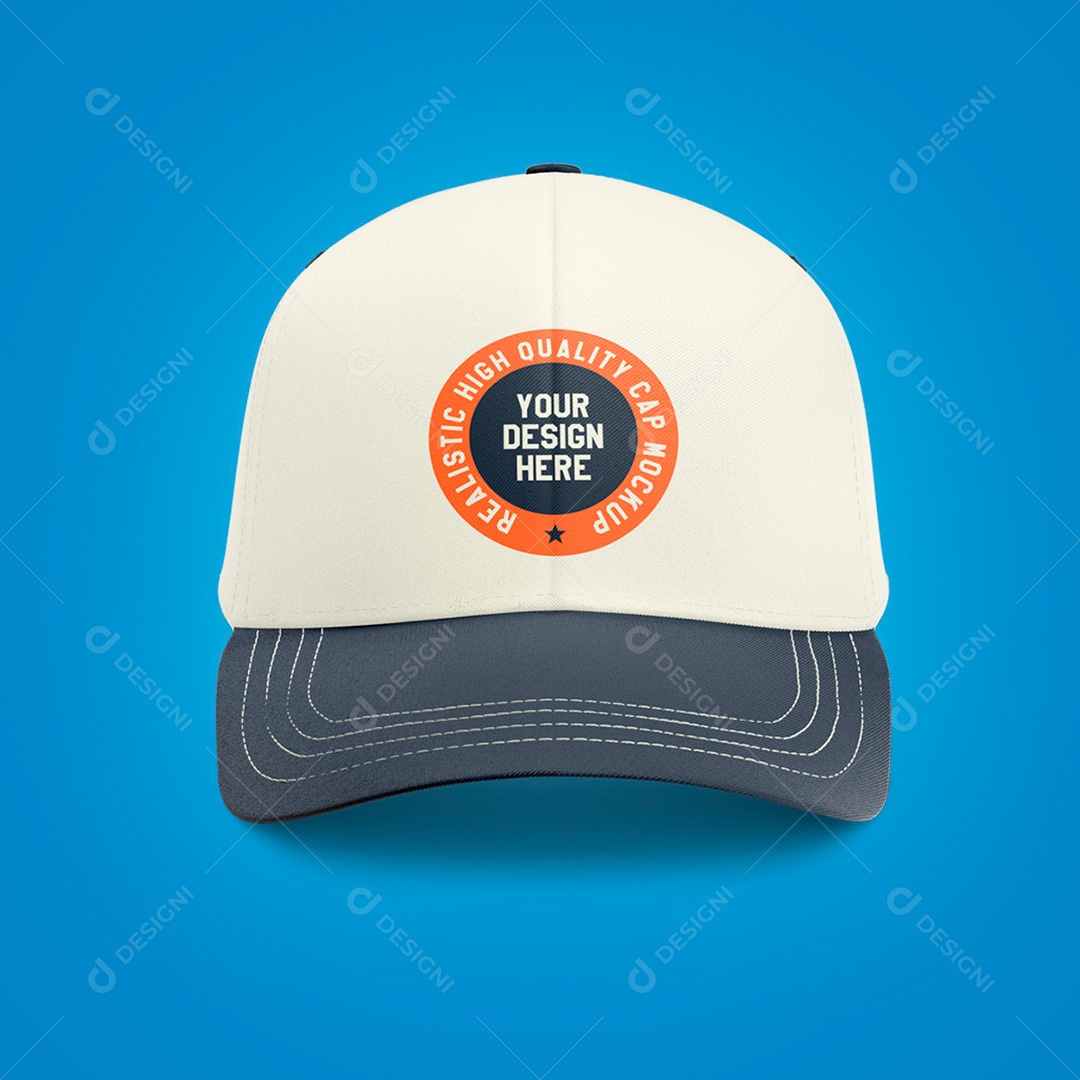 Mockup Boné PSD Editável