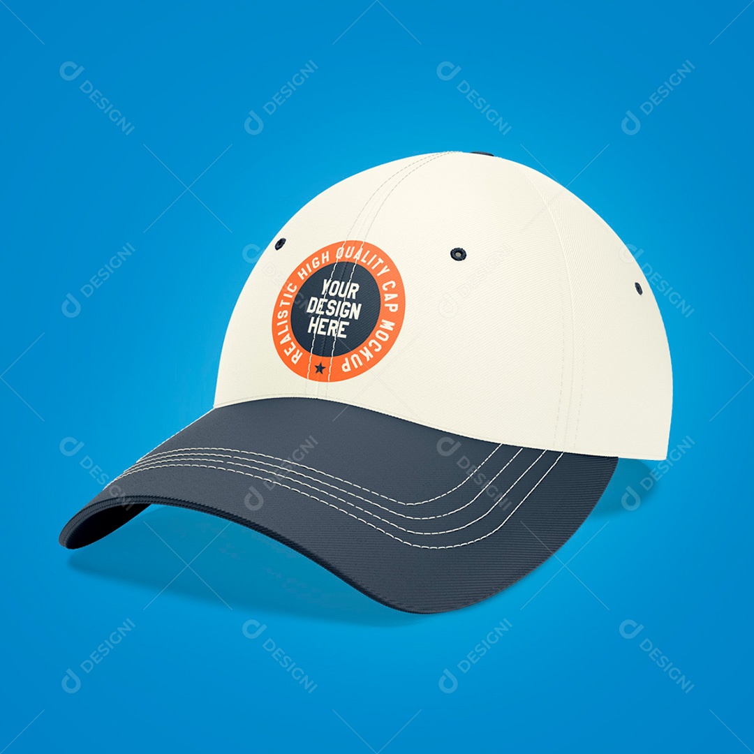 Mockup Boné PSD Editável